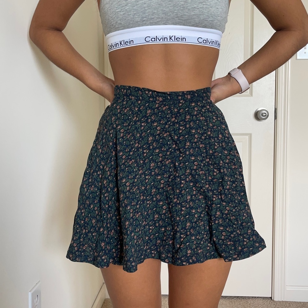 Ralph Lauren floral skater skirt